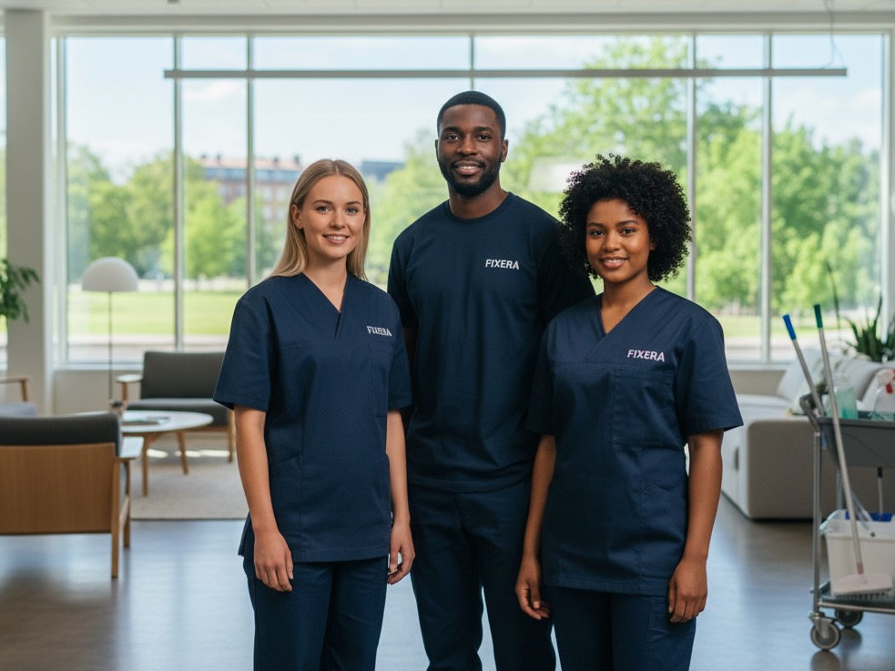 Fixera professionellt städteam i Stockholm - Erfarna städare med miljövänliga produkter